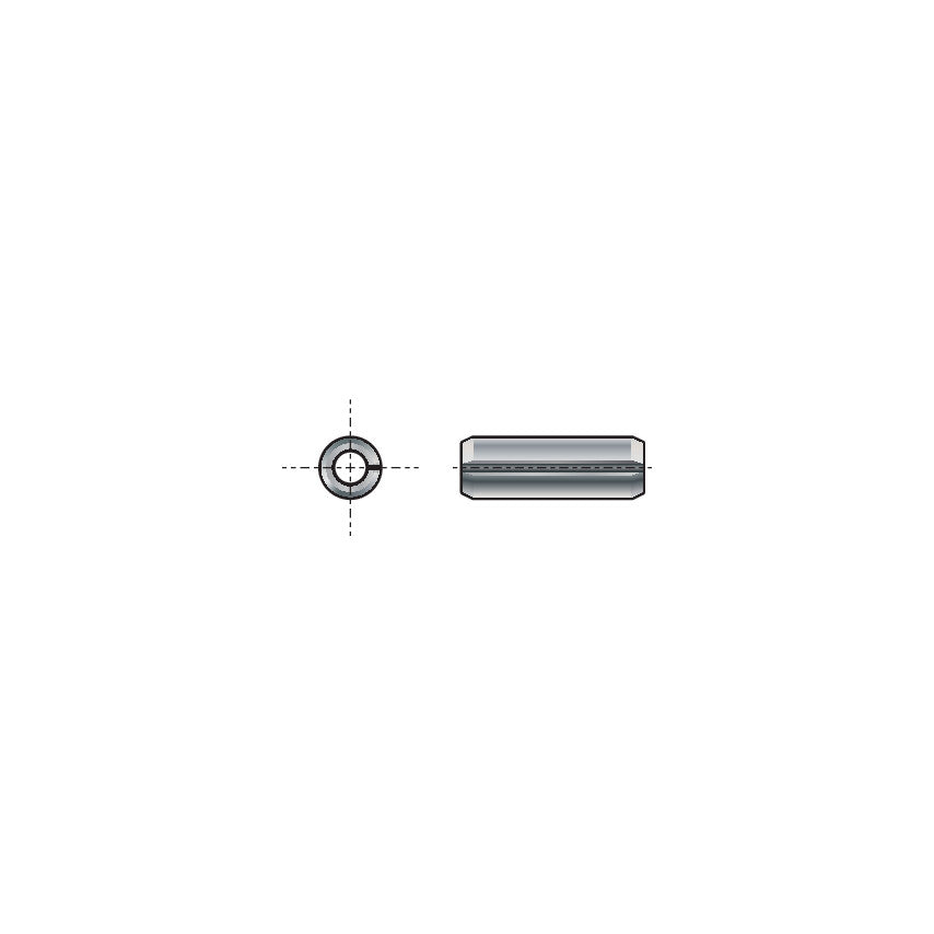 4x28mm SLOTTED STRAIGHT PIN SPRING-TYPE H/DUTY