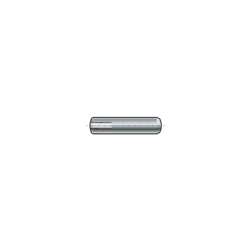 16x120mm METRIC EXTRACTABLE DOWEL PIN C/W AIR FLAT