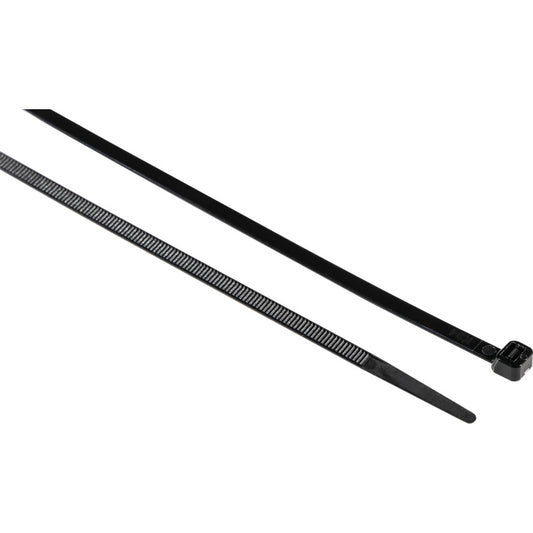 Cable Ties, Black, 4.8x430mm (Pk-100)