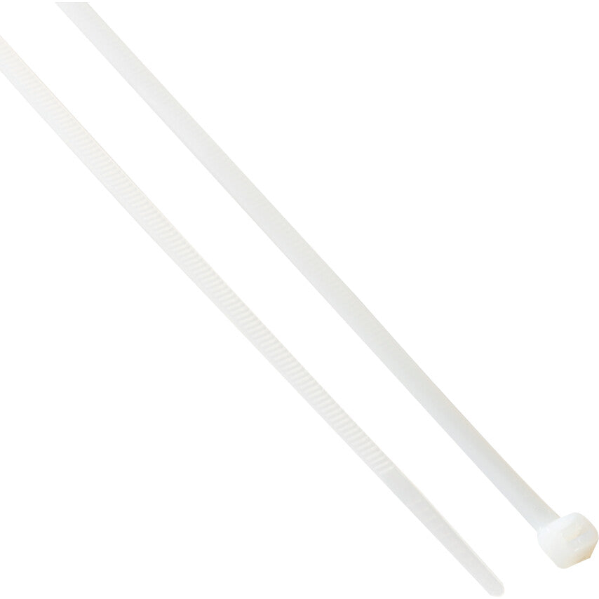 Cable Ties, Black, 7.6x450mm (Pk-100)