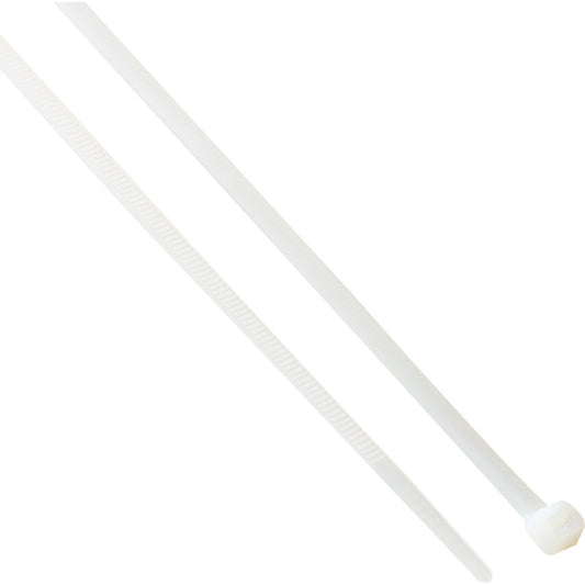 Cable Ties, Black, 7.6x450mm (Pk-100)