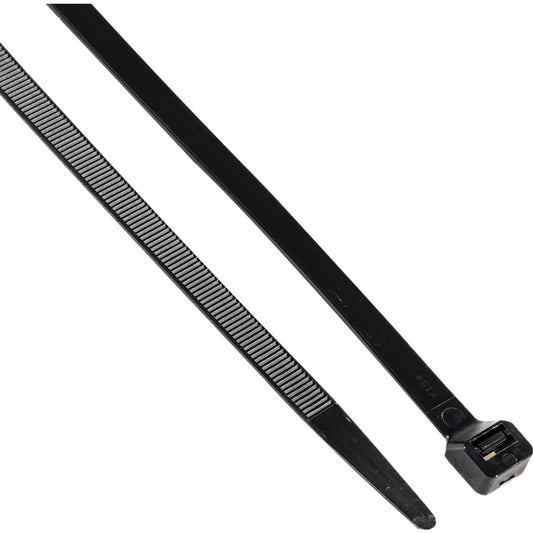Cable Ties, Black, 9.0x530mm (Pk-100)