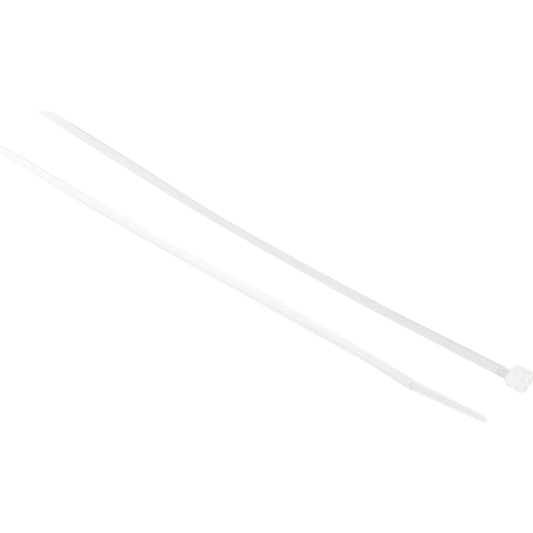 Cable Ties, Natural, 2.5x160mm (Pk-100)