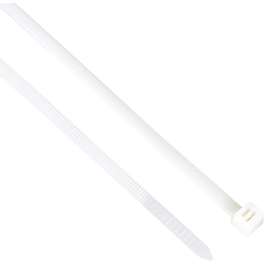 Cable Ties, Natural, 4.8x200mm (Pk-100)