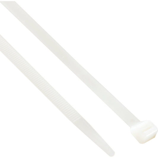 Cable Ties, Natural, 7.6x450mm (Pk-100)