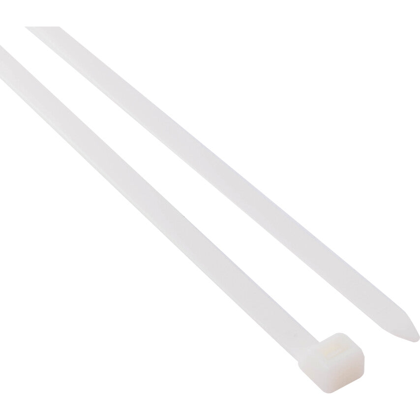 Cable Ties, Natural, 9.0x530mm (Pk-100)