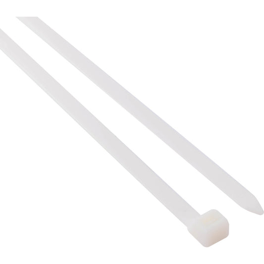 Cable Ties, Natural, 9.0x530mm (Pk-100)