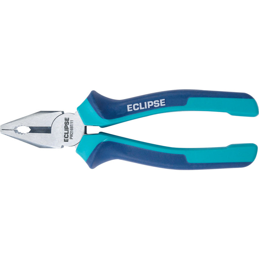 Combination Pliers, Serrated, Carbon Steel, 180mm