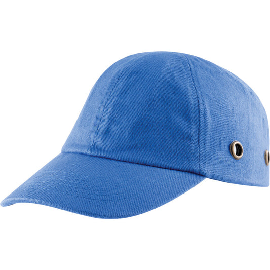 Bump Cap, Royal Blue, Vented, Standard Peak, 54cm to 59cm