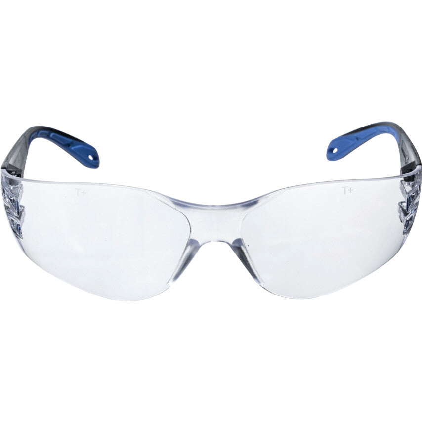 Safety Glasses, Clear Lens, Frameless, Impact-Resistant/High-Temperature Resistant