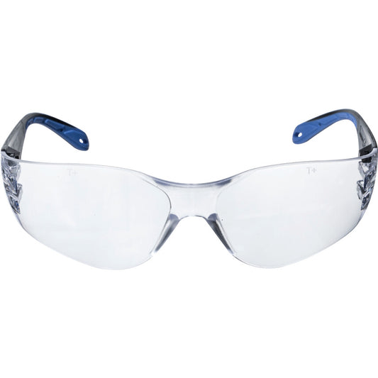 Safety Glasses, Clear Lens, Frameless, Impact-Resistant/High-Temperature Resistant