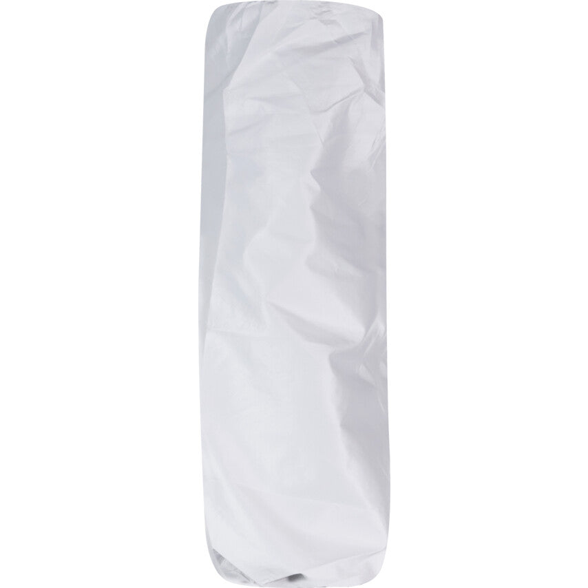Microporous Sleeves, White, Elasticated Cuff, One Size, Pack of 100