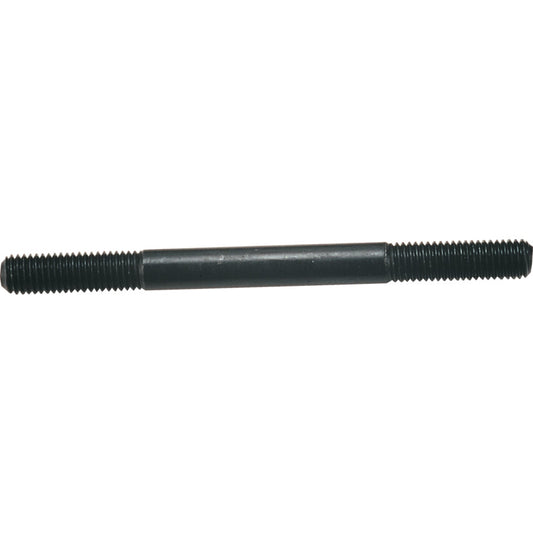 FC07, Engineers Stud, M12 x 75mm, Carbon Steel, Black Oxide