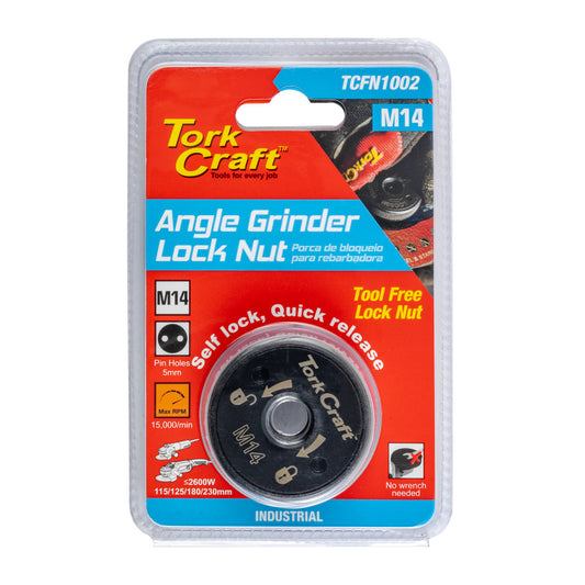 Angle Grinder Spares Nut Lock M14 Quick Release T/C