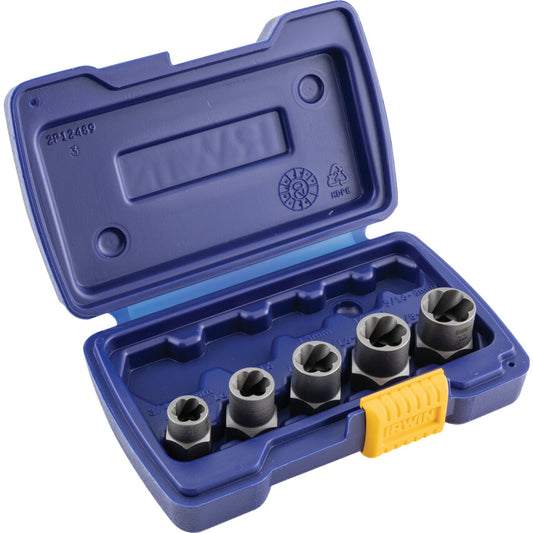 Stud Extractor Set, Drive 3/8in., Carbon Steel