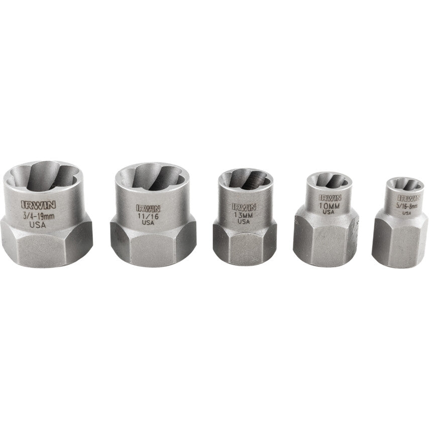 Stud Extractor Set, Drive 3/4in., Carbon Steel