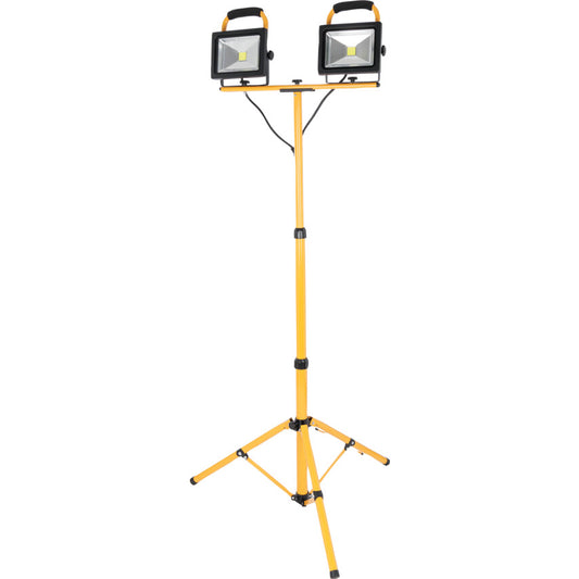 COB LED TWIN HEAD WORKLIGHT 20W 1400Lm 240V 