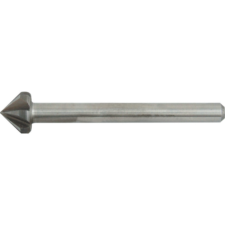 90°, Countersink, 1/2in., Straight Shank, 6 fl, Cobalt High Speed Steel