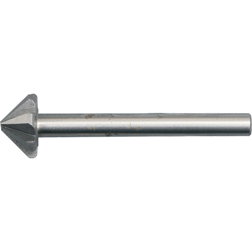 90°, Countersink, 3/8in., Straight Shank, 6 fl, Cobalt High Speed Steel