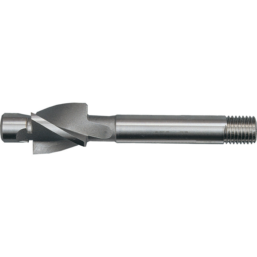 Counterbore, 18mm, High Speed Steel, 3 fl, Threaded Shank, Uncoated