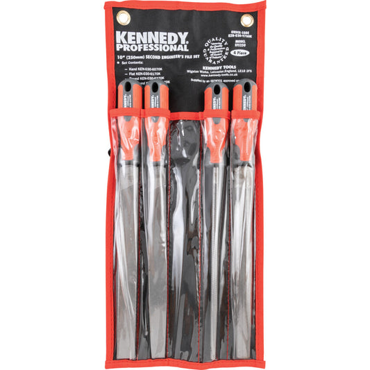 File Set  4 Pce ( 8") Kennedy