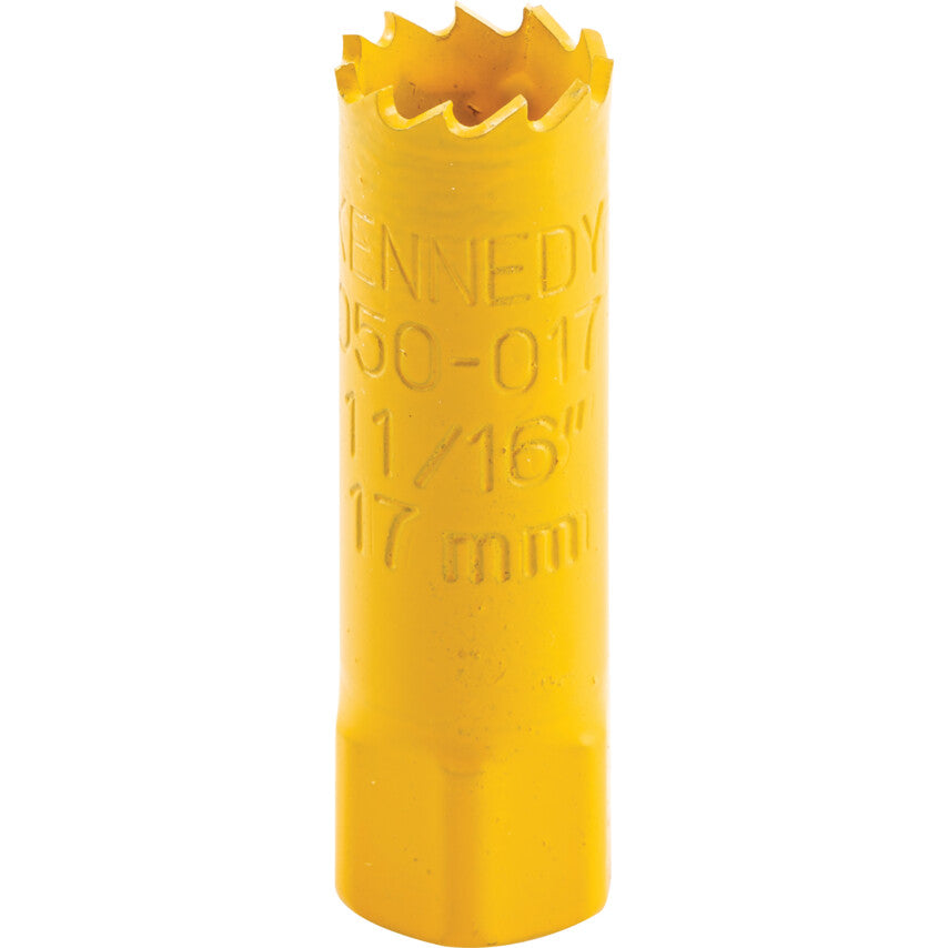 Holesaw, 17mm x 38mm, Bi-metal