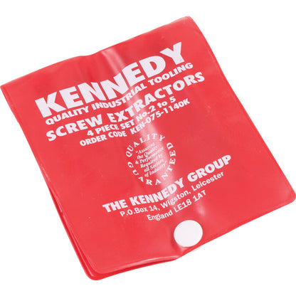 Easy Out Extractor Set  4pce Kennedy