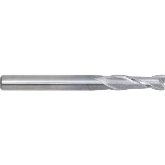 Regular, Slot Drill, 4mm, 2fl, Plain Round Shank, Carbide, Uncoated