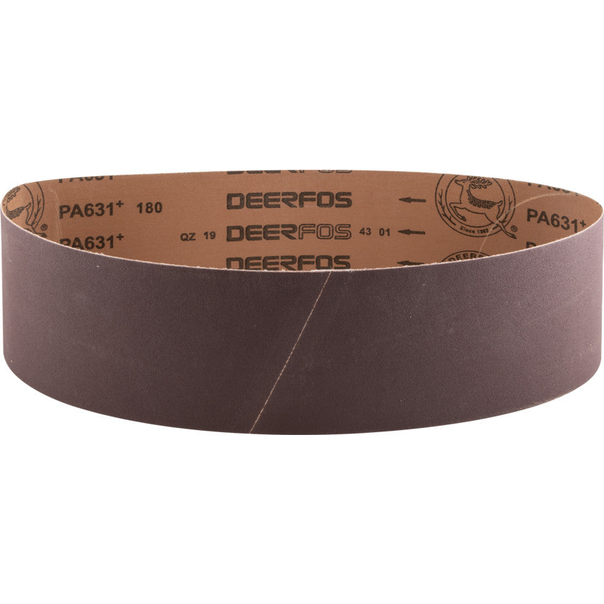 100 x 915mm, Aluminium Oxide Abrasive Belt, P180