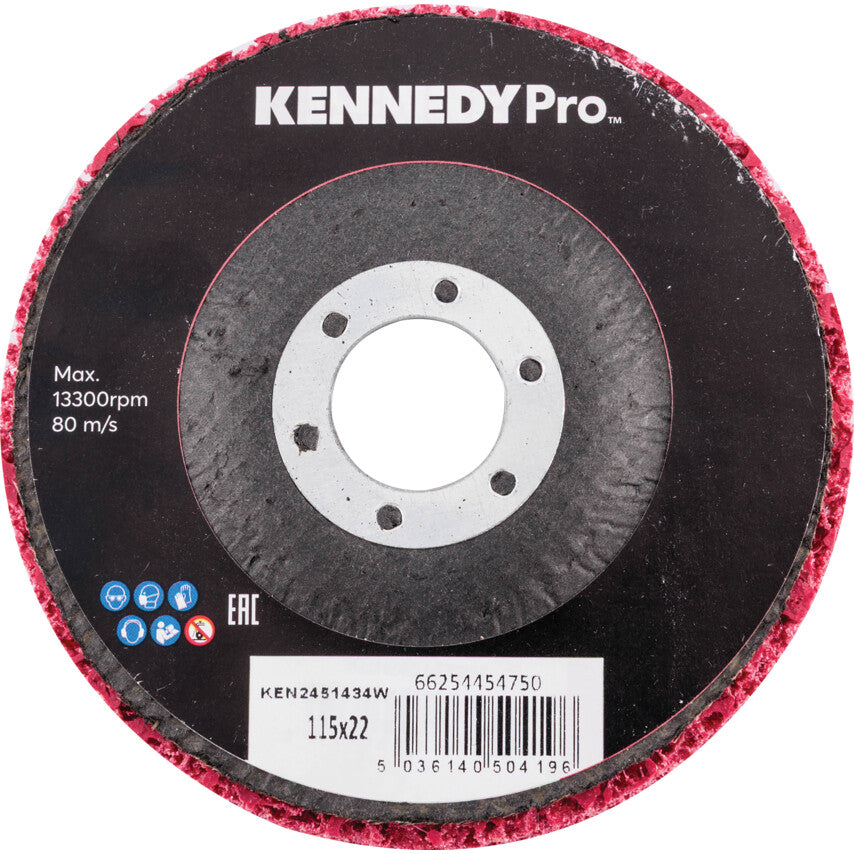 Silicon Carbide Non-Woven Disc, 115mm Diameter