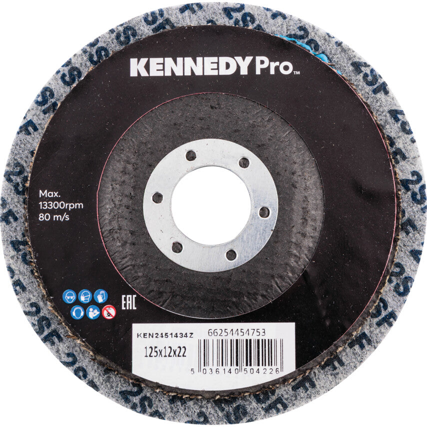 Non-Woven Rapid Finishing Disc, 125mm