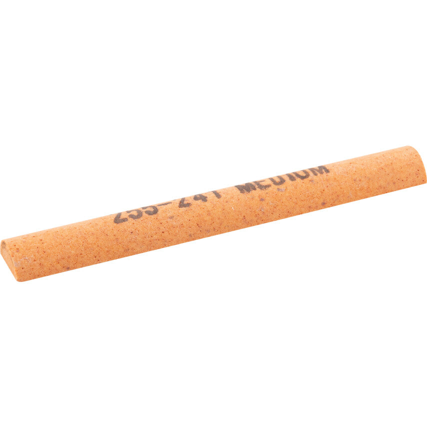 Abrasive File, Half Round, Aluminium Oxide, Fine, 100 x 13mm