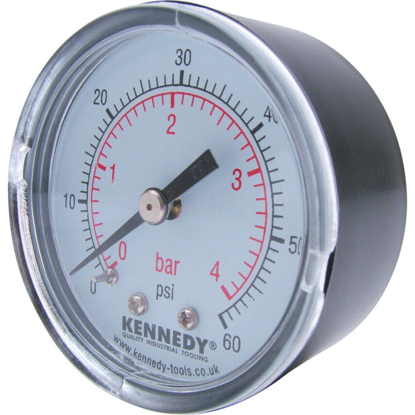 50mm DIA.x 0-4 BAR PRESSURE GAUGE
