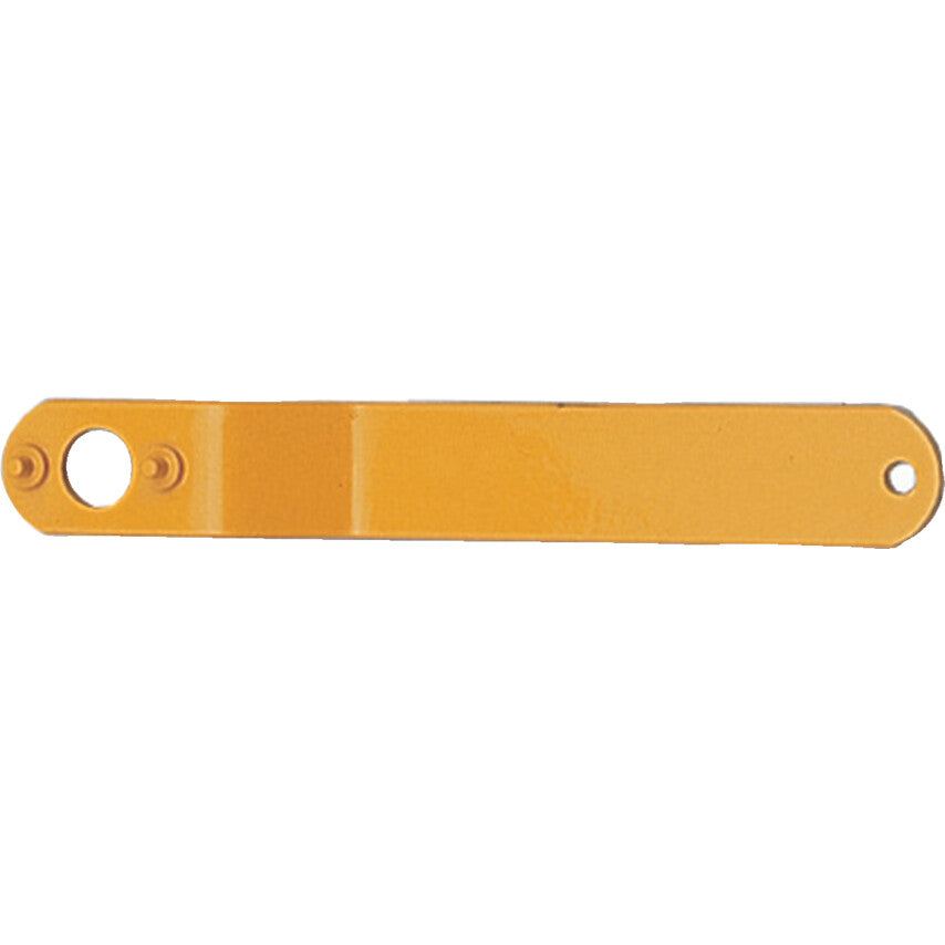 24030, Pin Spanner, Angle Grinder Pin Spanner, Yellow, Closed, 3.4mm