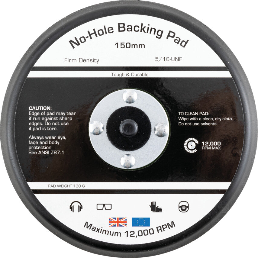 17405, Backing Pad, 150mm, Self-Stick