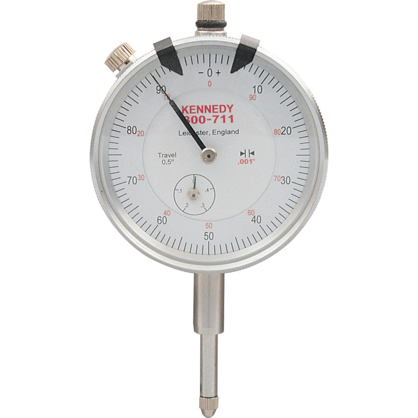 PLUNGER DIAL GAUGE 0.5x0.001"x0-100