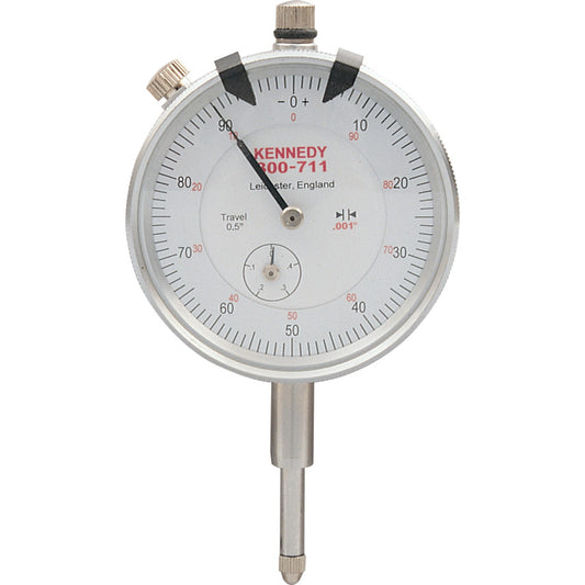 PLUNGER DIAL GAUGE 0.5x0.001"x0-100