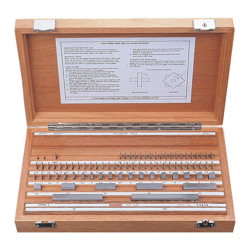88PC MET GAUGE BLOCK SET NON CALIBRATED