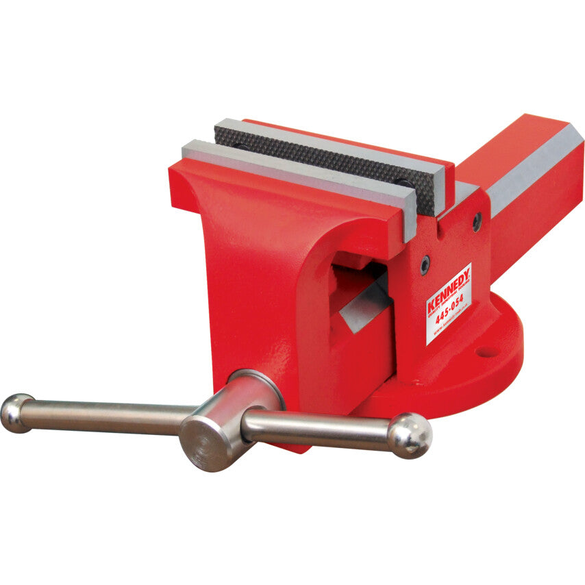 Bench Vice, 150mm, Bolt Mount, Fixed Base, Steel