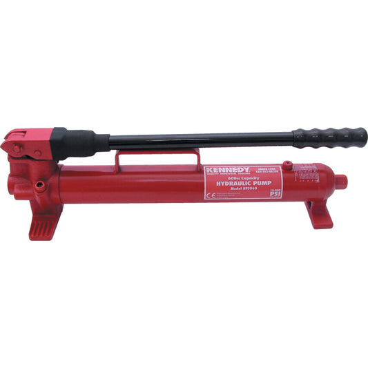 SINGLE SPEED HAND PUMP 70 0 BAR 600cc (1/4" NPT)