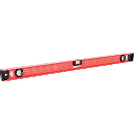 900mm, I-beam Spirit Level, 3 Vials, Horizontal/Vertical, Non-Magnetic