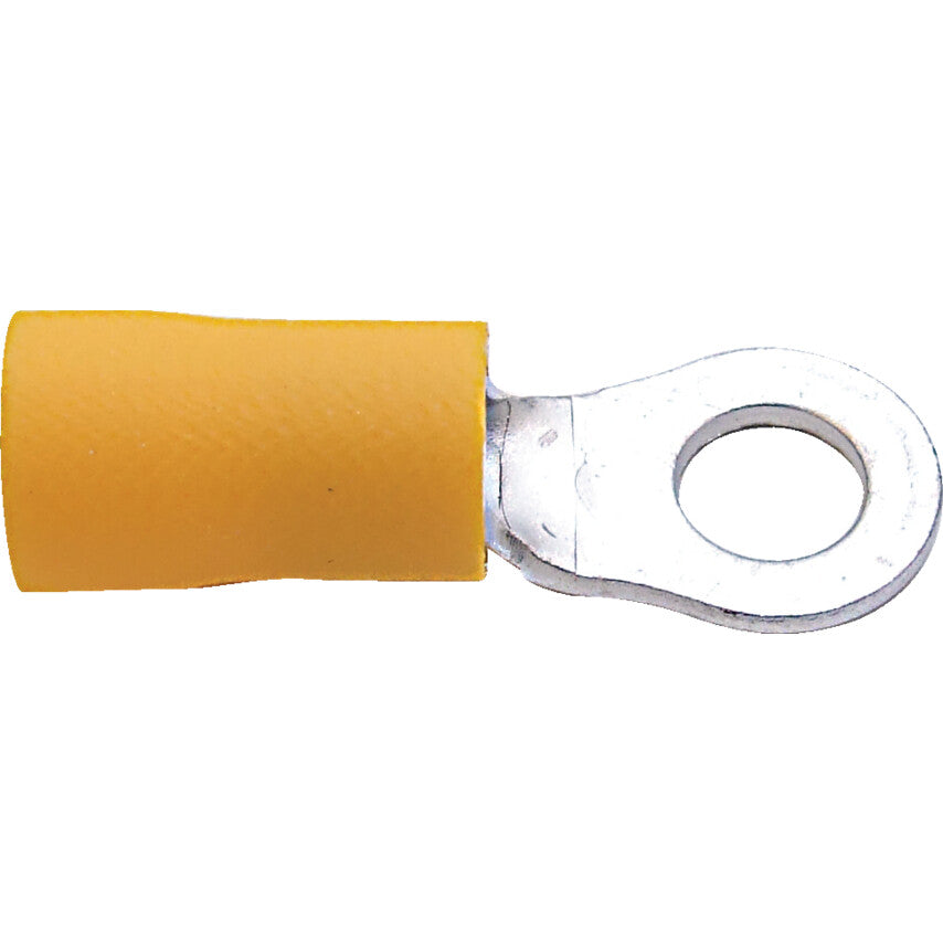 8.00mm YELLOW RING TERMINAL (PK-100)