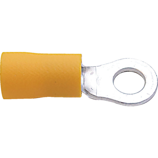 4.00mm YELLOW RING TERMINAL (PK-100)