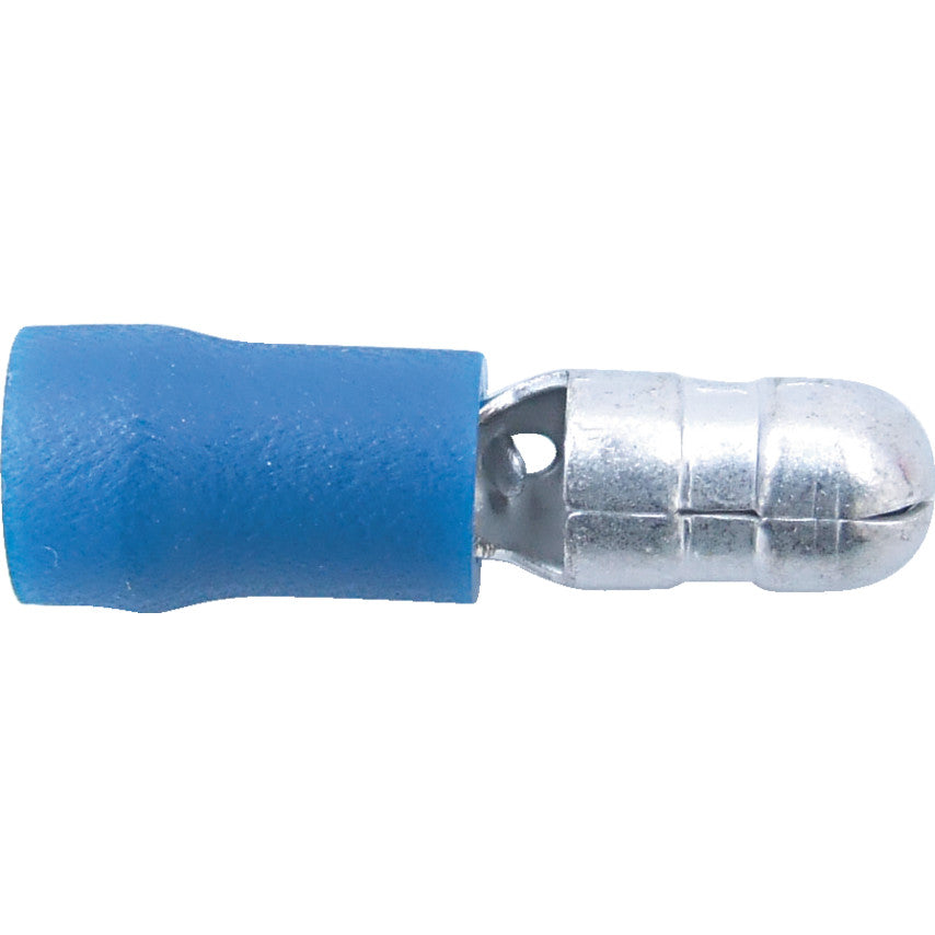 5.00mm MALE BULLET (PK-100) BLUE