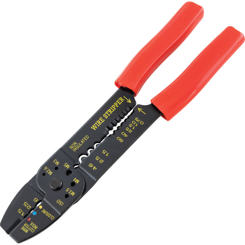 Crimping Pliers for Insulated Terminals and Non-Insulated Terminals, 1.5mm² - 16mm ², 240mm Overall Length