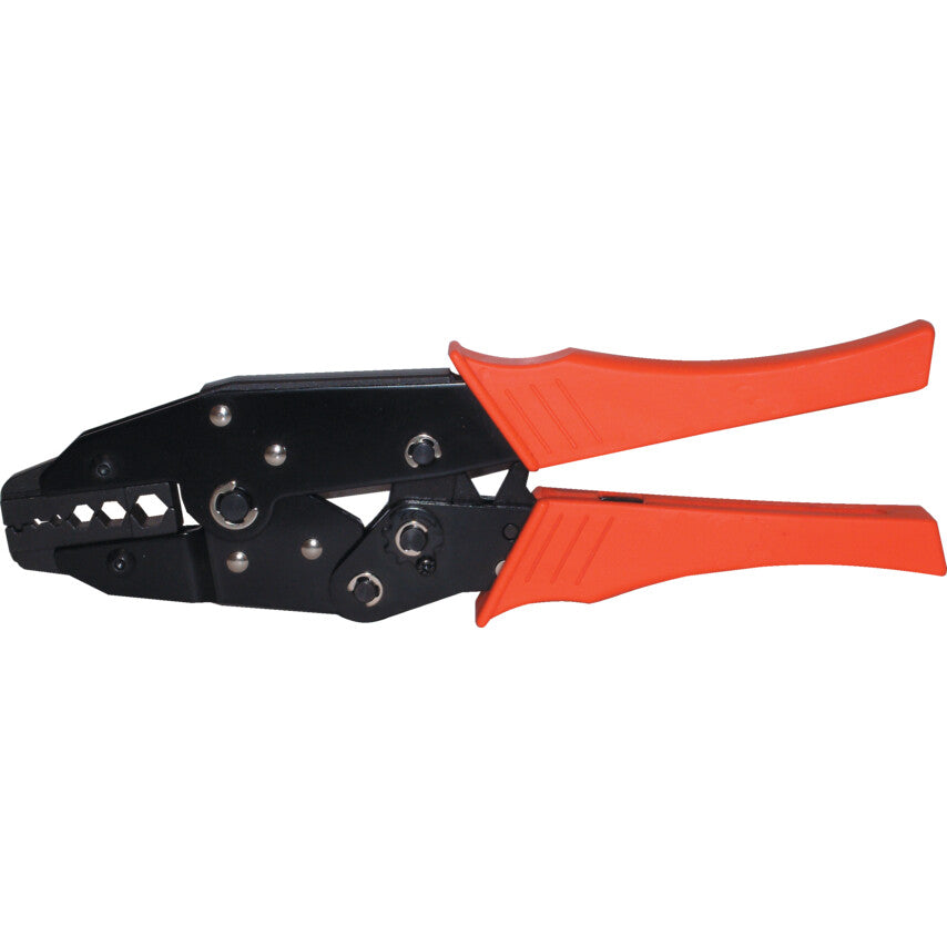RG Cable, Crimping Pliers, Hexagonal Crimp of 1.72, 2.5, 5.4, 6.48, 8.22mm, 235mm Overall Length