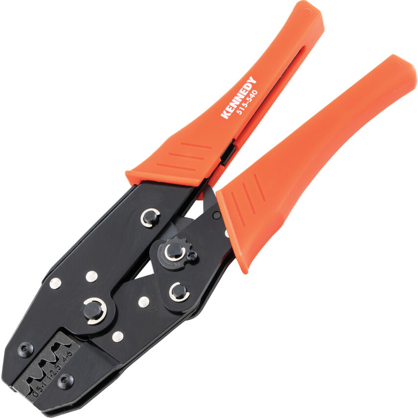 Crimping Pliers for Non-Insulated Terminals, 0.5 - 1.0, 1.0 - 2.5, 4.0 - 6.0mm², 225mm Overall Length