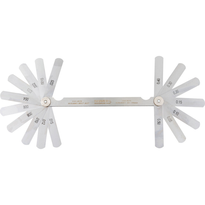 Double Ended Imperial & Metric Feeler Gauge