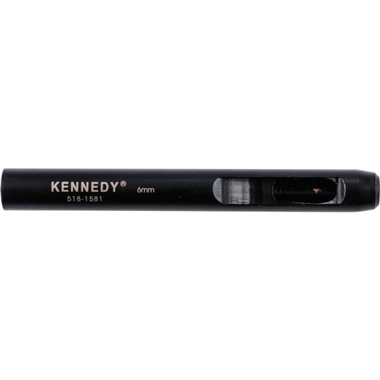 Carbon Steel, Wad Punch, Point 6mm, 100mm