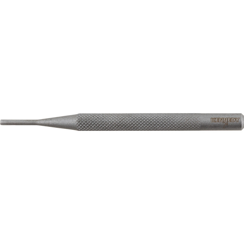 Steel, Pin Punch, Point 2.4mm, 100mm Length